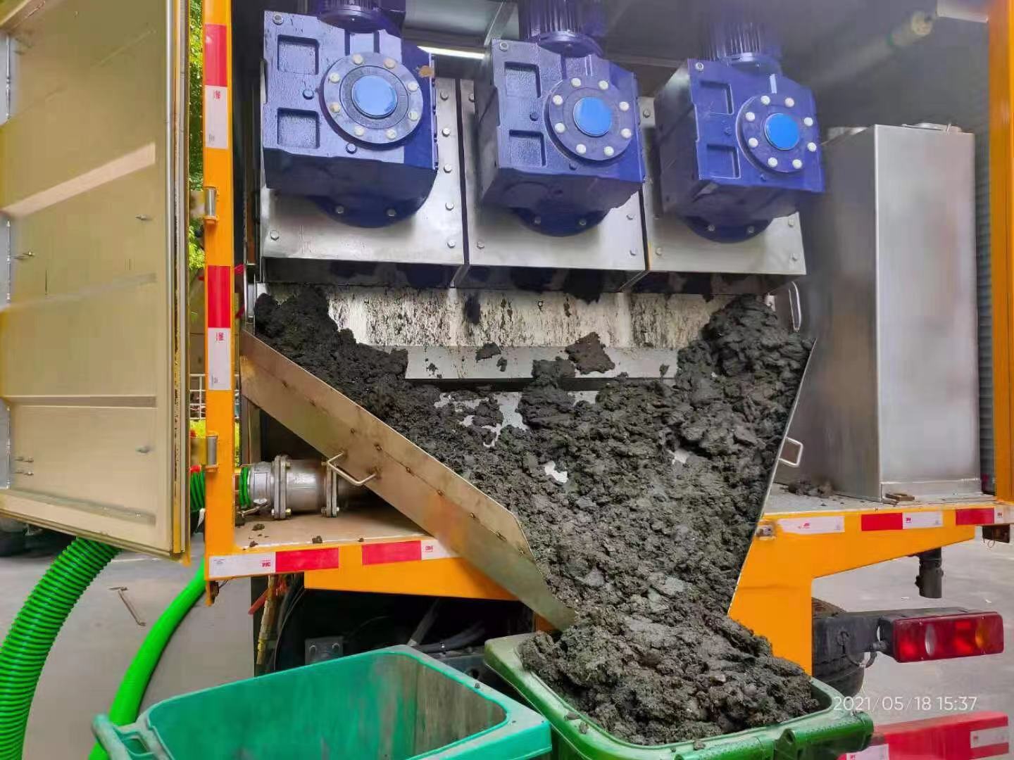 柞水化粪池清掏城市维护站-泥浆净化干湿分离处理