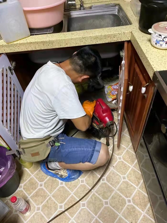 柞水通下水道